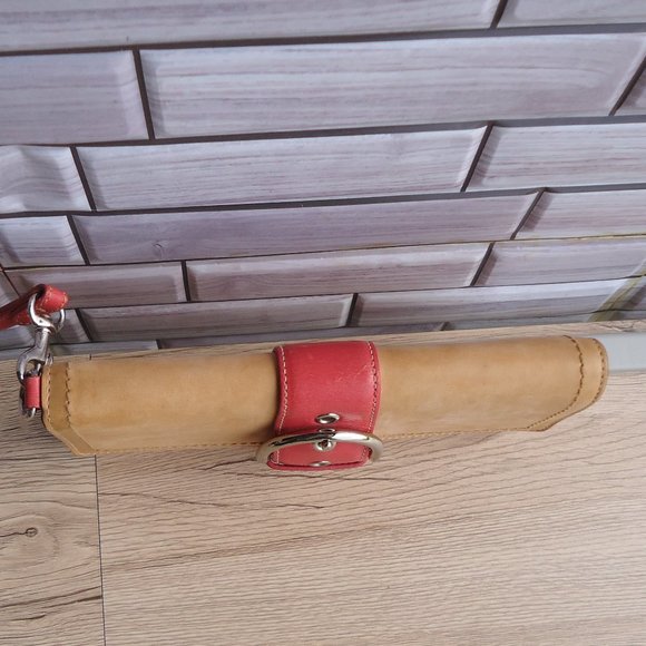 Coach Vachetta leather buckle wristlet wallet. - Picture 5 of 16